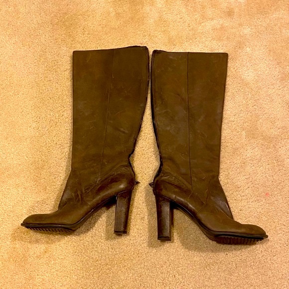 Enzo Angiolini Shoes - 2-inch boot heels with zipper from Enzo Angiolini.